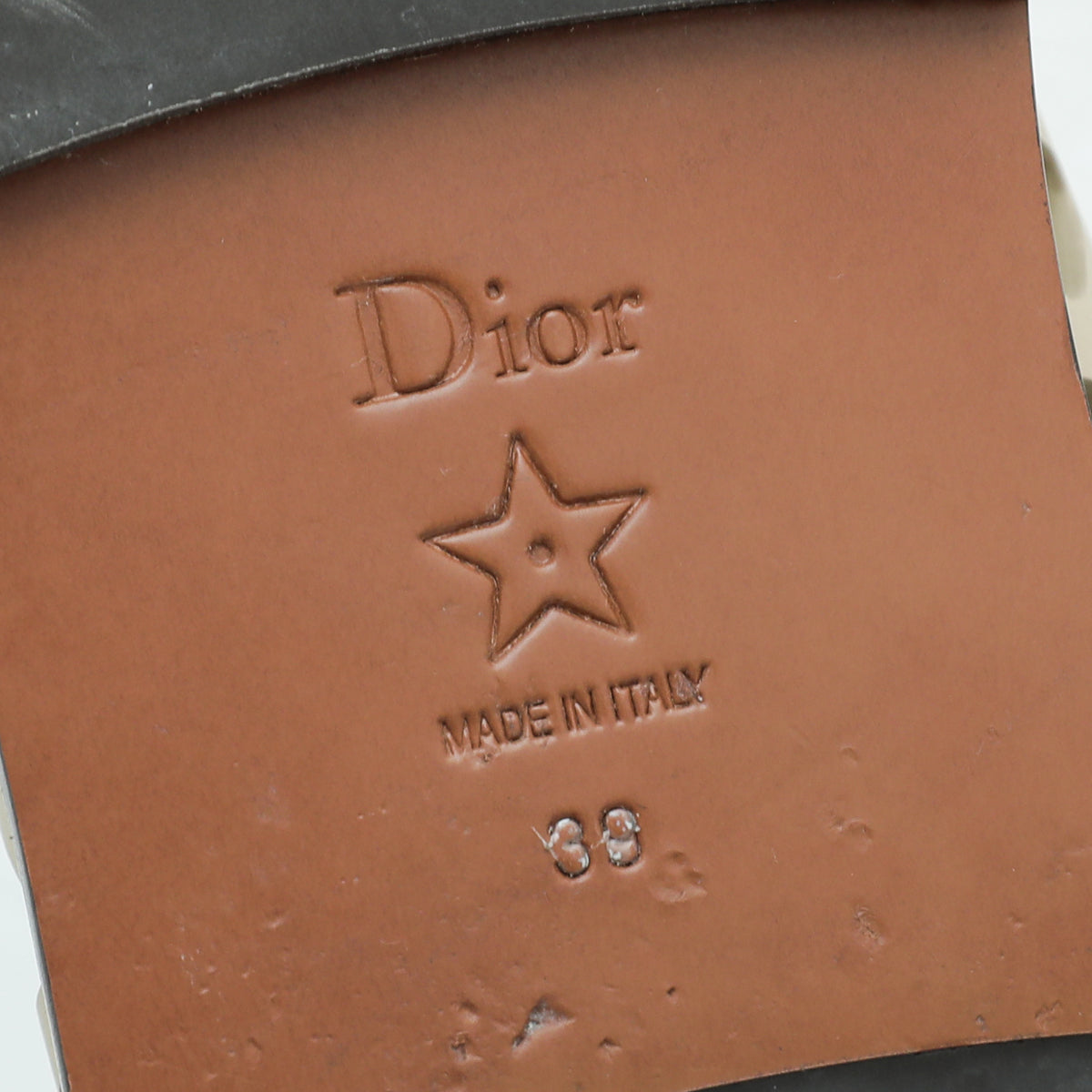 Christian Dior Corde D-Trap Sandal 38