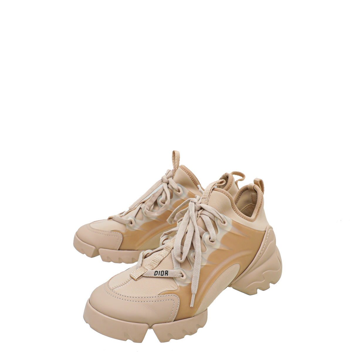 Christian Dior Nude D-Connect Technical Fabric Sneaker 37.5-Christian Dior-THE CLOSET