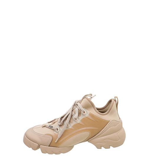 Christian Dior Nude D-Connect Technical Fabric Sneaker 37.5