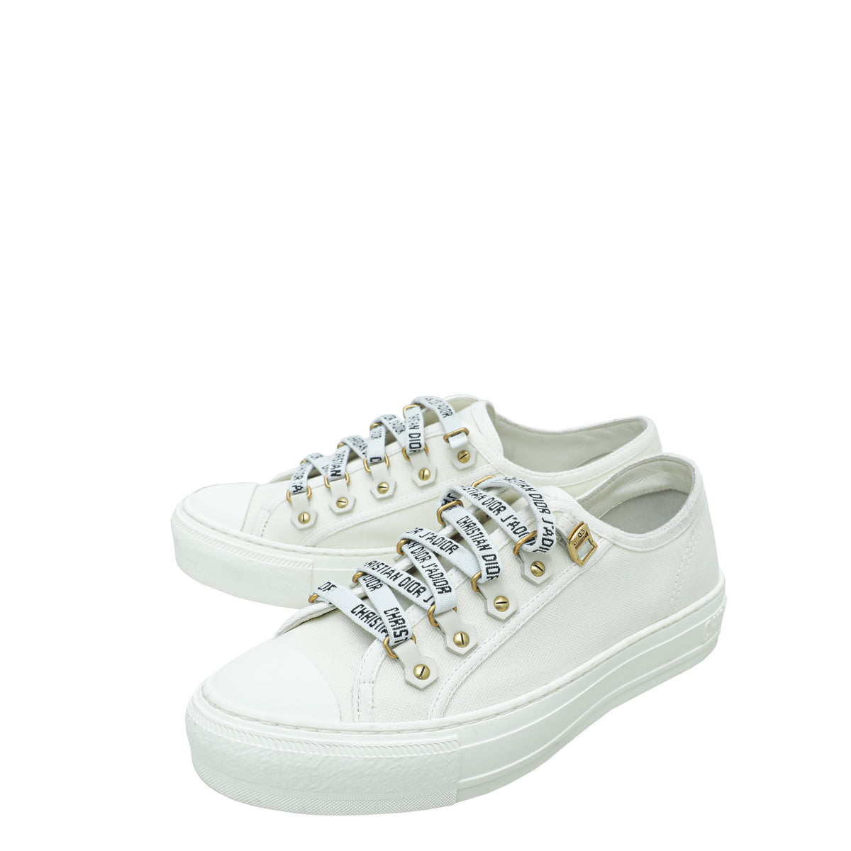 Christian Dior Milk Walk'n'Dior Low Top Sneaker 37-Christian Dior-THE CLOSET