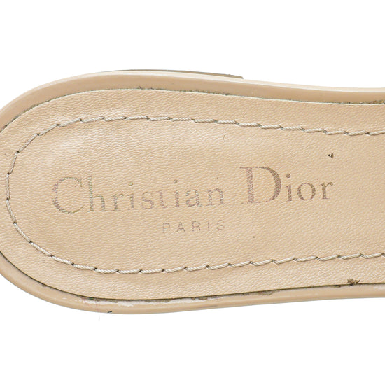 Christian Dior Nude J'Adior Flat Slingback 38