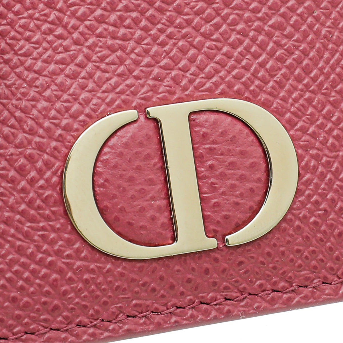 Christian Dior Pink 30 Montaigne Card Holder