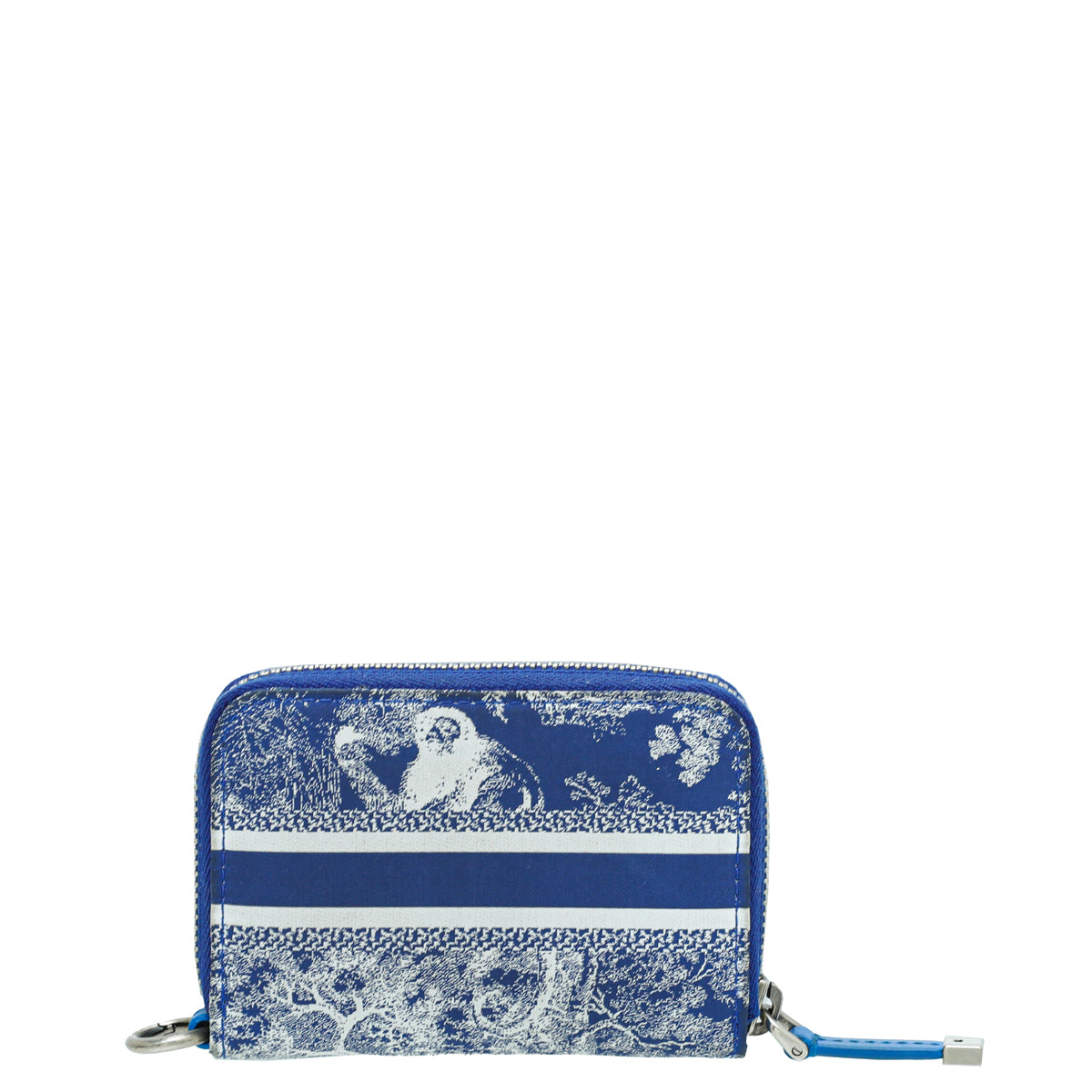 Christian Dior Fluorescent Blue DiorTravel Detachable Card Holder-Christian Dior-THE CLOSET