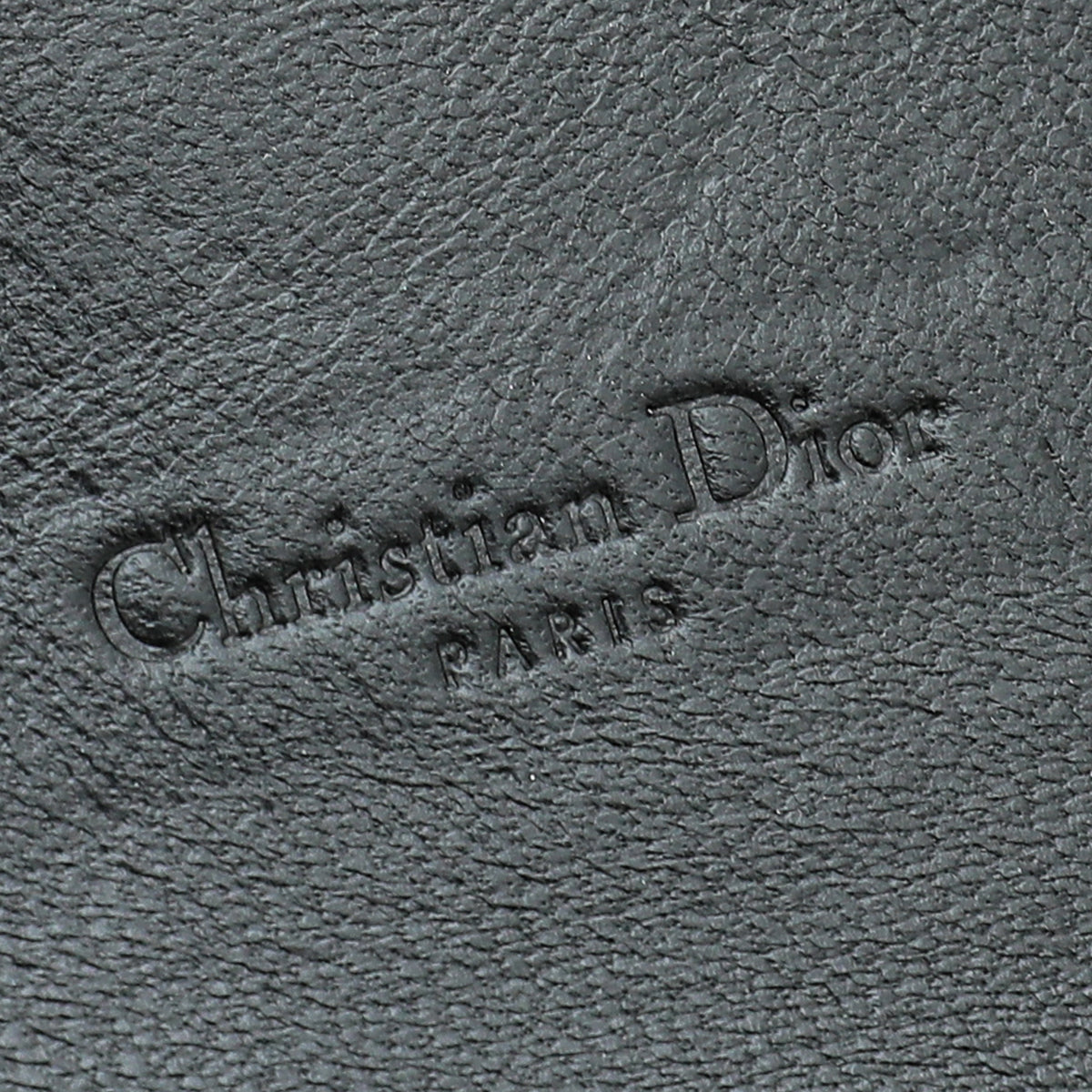 Christian Dior Black Diorling Chain Wallet