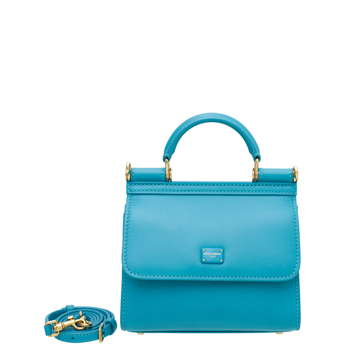 Dolce & Gabbana Sky Blue Sicily 58 Micro Bag – The Closet