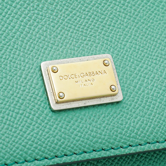 Buy Dolce & Gabbana Green Small Sicily Bag in Dauphine Leather for WOMEN in  UAE