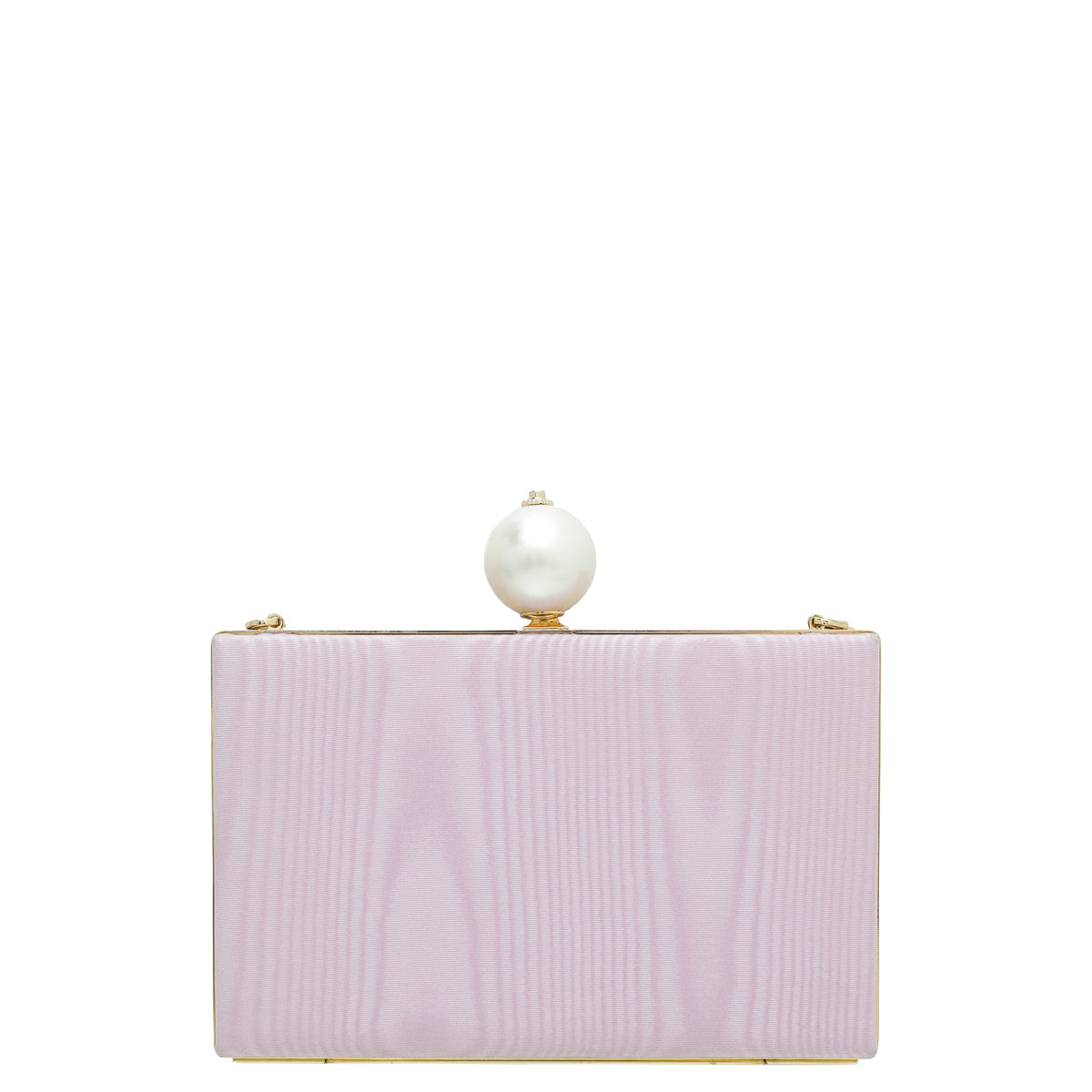 Dolce & Gabbana Pink Pearl Fram Evening Chain Bag-Dolce & Gabbana-THE CLOSET