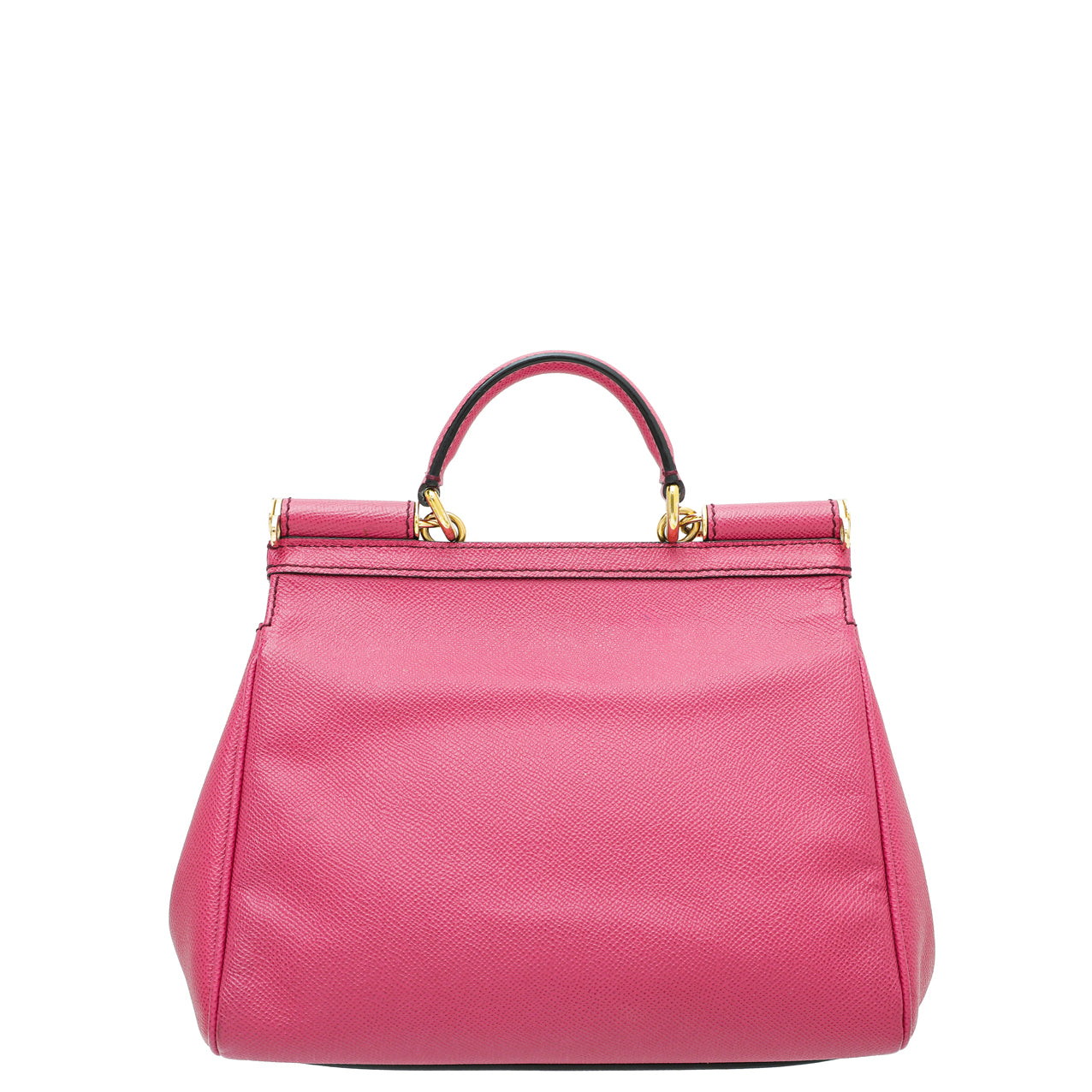 Dolce & Gabbana Fuchsia Dauphine Sicily Bag-Dolce & Gabbana-THE CLOSET