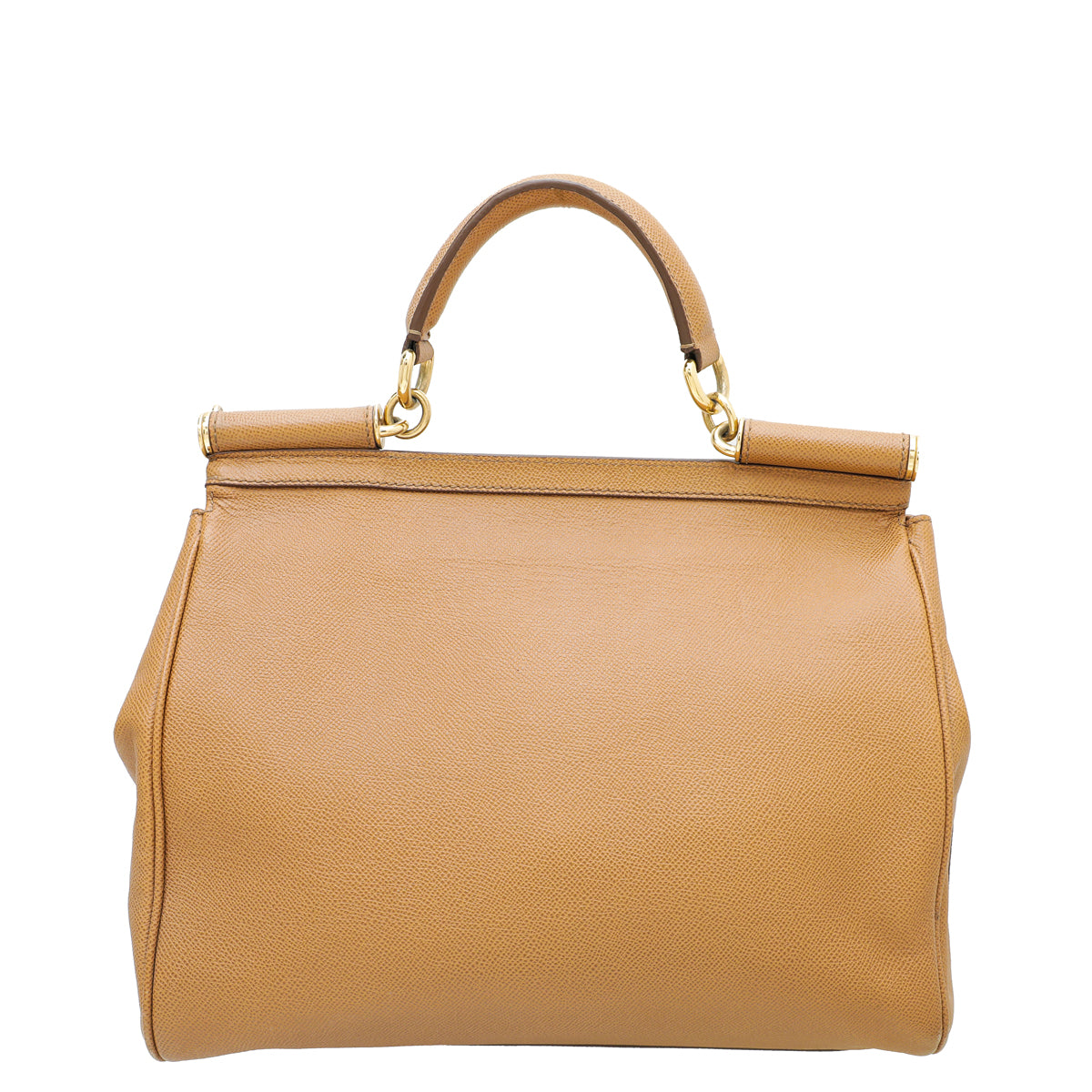 Dolce & Gabbana Caramel Dauphine Sicily Large Bag-Dolce & Gabbana-THE CLOSET