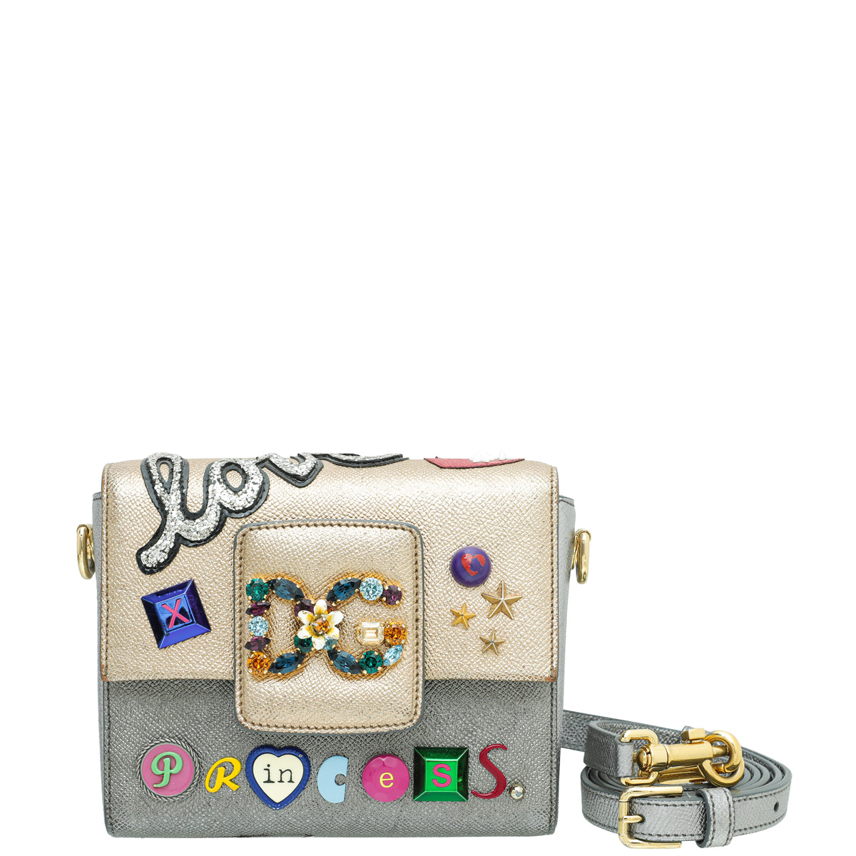 Dolce & Gabbana DG Millennials Love Princess Crossbody Bag-Dolce & Gabbana-THE CLOSET