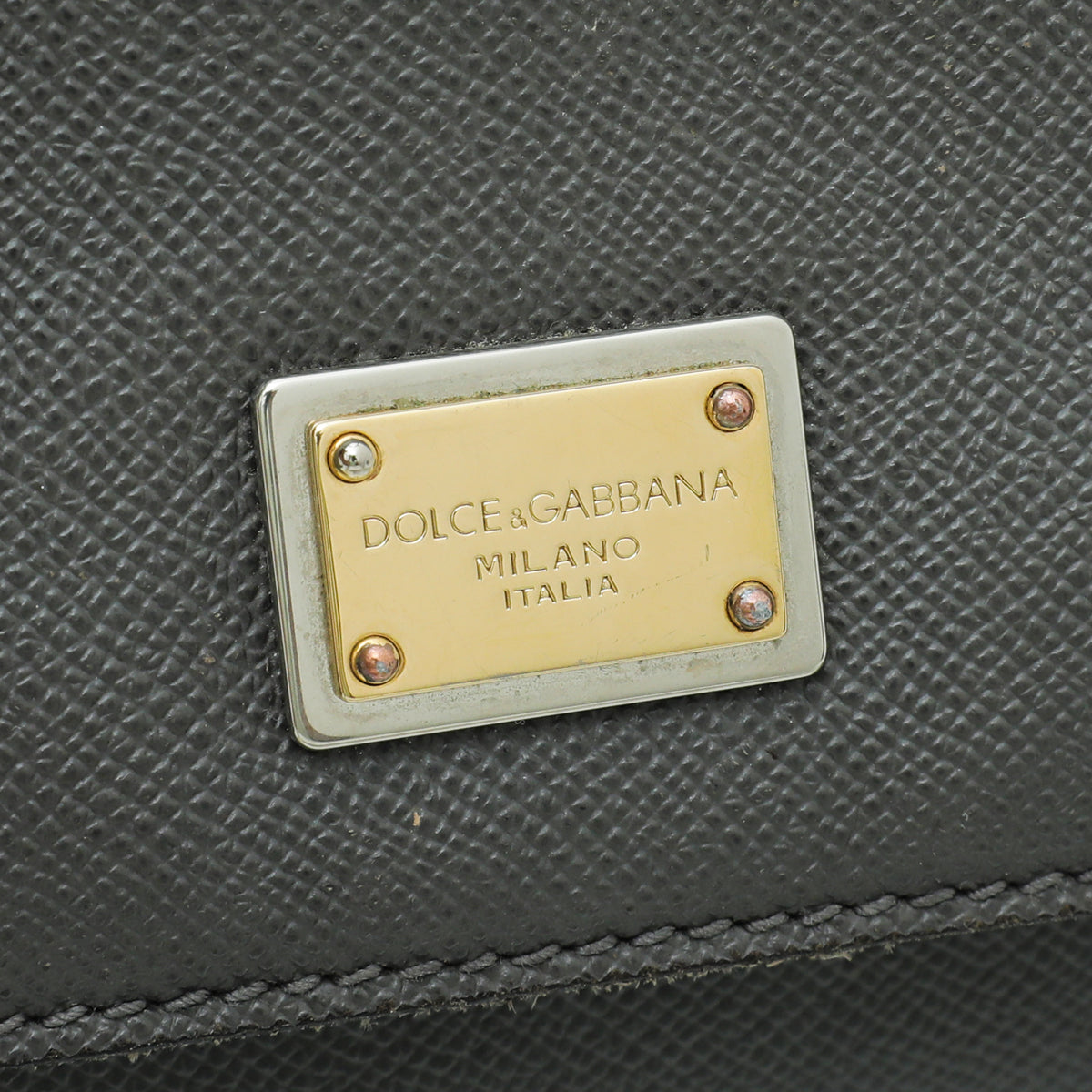 Medium Sicily Bag In Dauphine Calfskin by Dolce & Gabbana at
