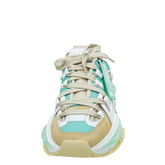 Dolce & Gabbana Multicolor Airmaster Panelled Sneaker 38