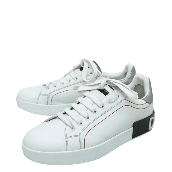 Dolce & Gabbana White Portofino Sneaker 38