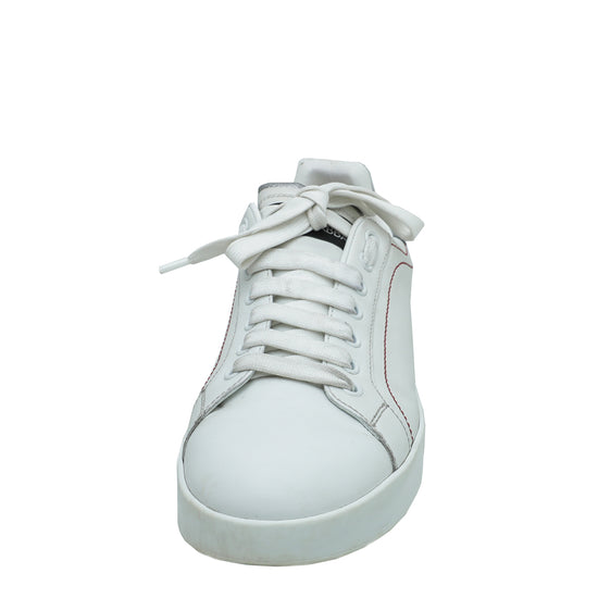 Dolce & Gabbana White Portofino Sneaker 38