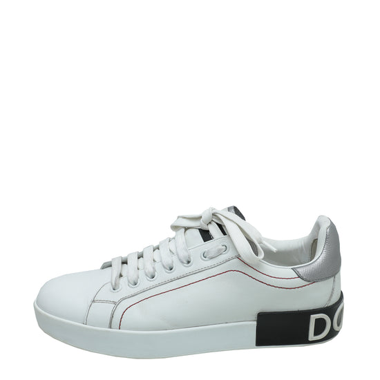 Dolce & Gabbana White Portofino Sneaker 38