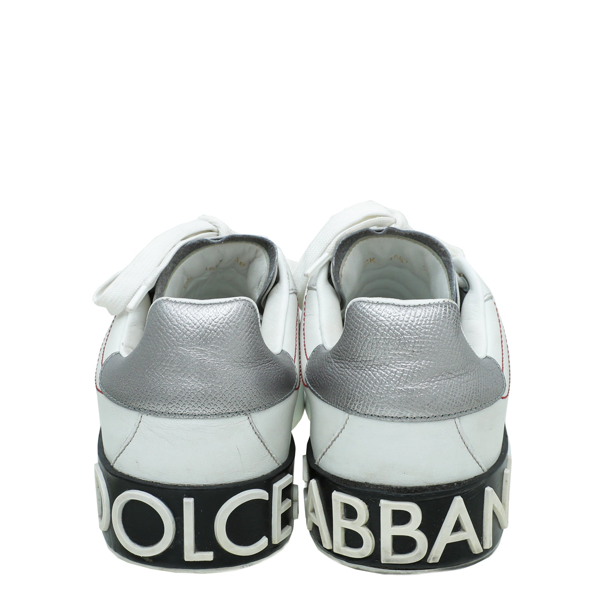 Dolce & Gabbana White Portofino Sneaker 38