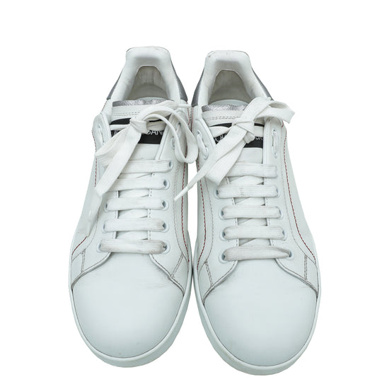 Dolce & Gabbana White Portofino Sneaker 38