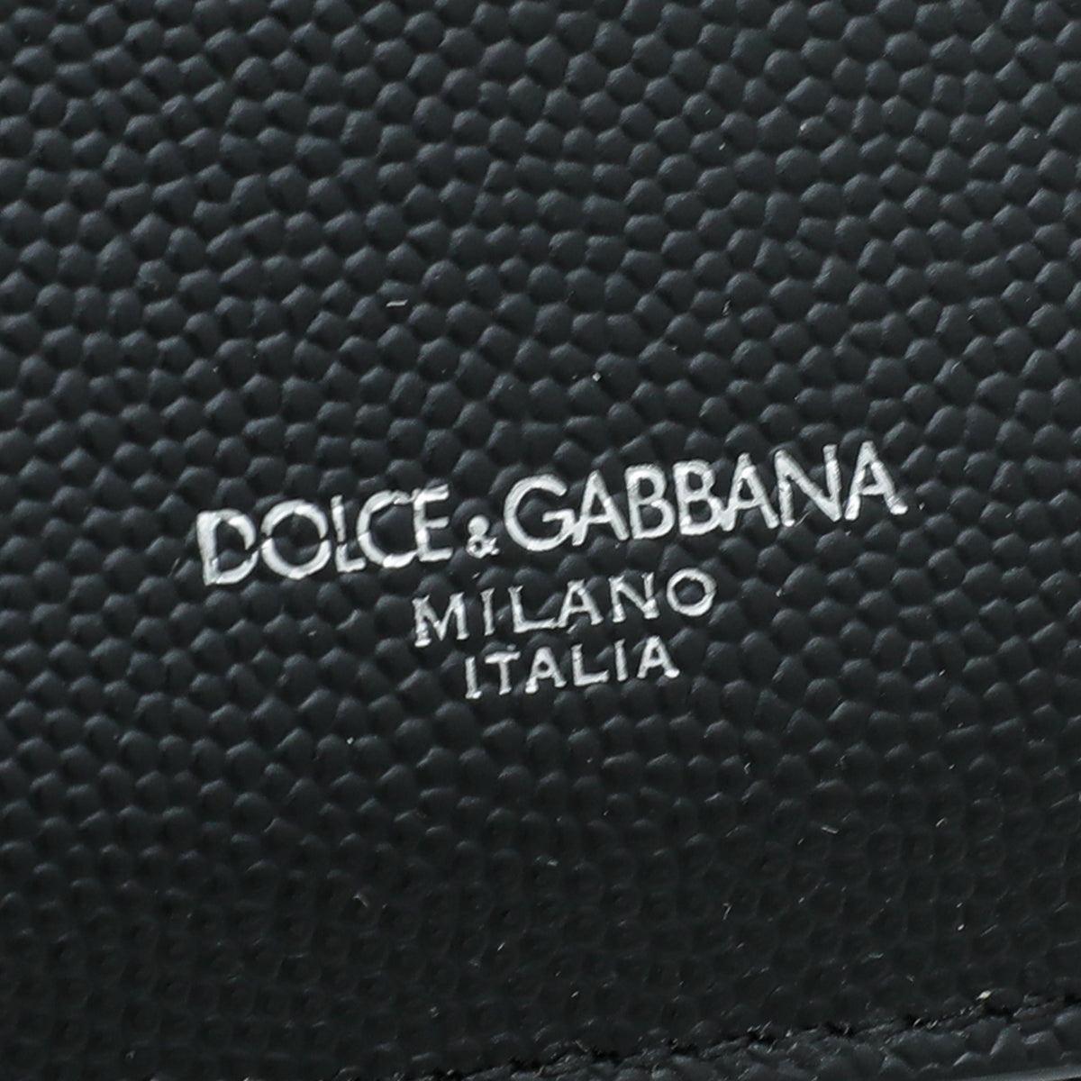 Dolce & Gabbana Black Dauphine Top Handle Double Zip Clutch