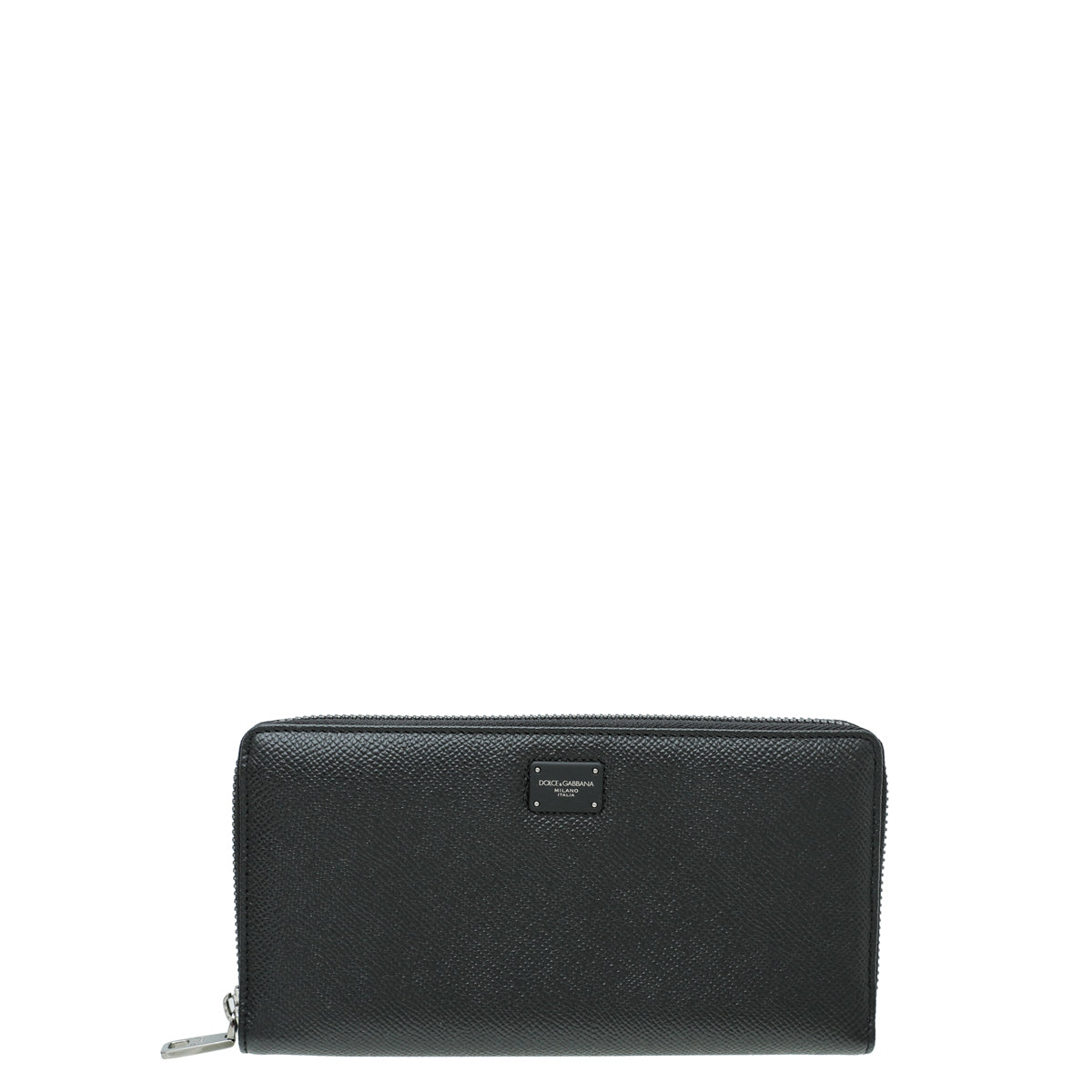 Dolce & Gabbana Black Zippy Wallet-Dolce & Gabbana-THE CLOSET