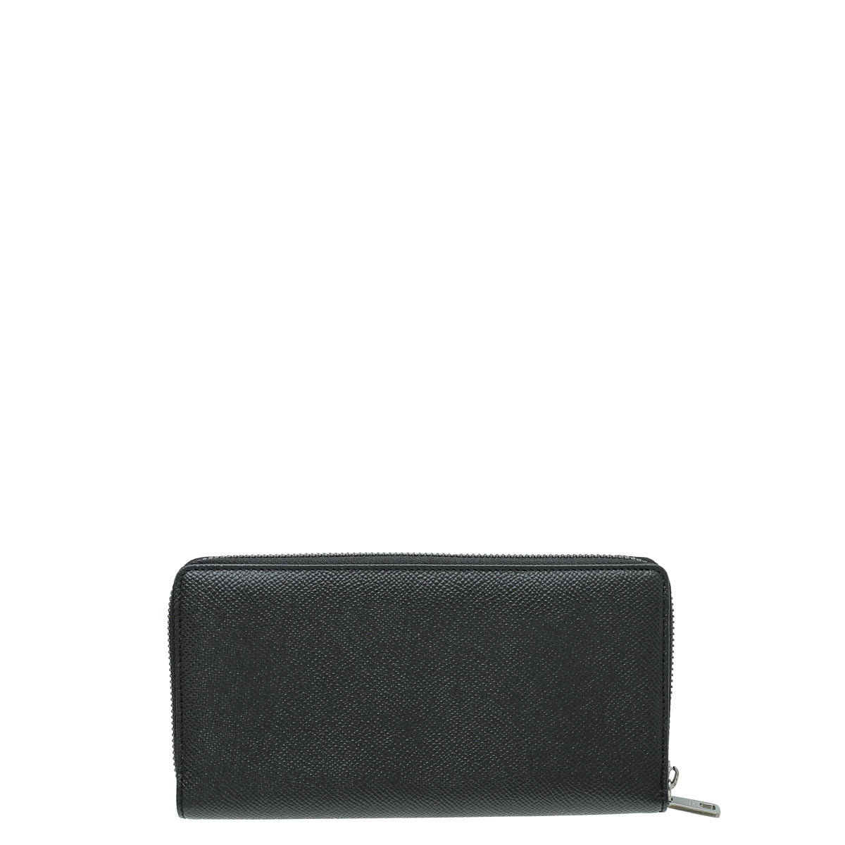 Dolce & Gabbana Black Zippy Wallet