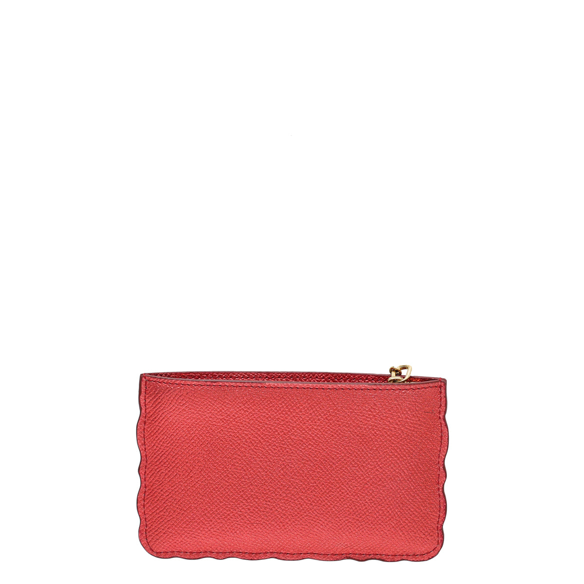 Dolce & Gabbana Metallic Red Multicolor "Boom" Key Ring Wallet-Dolce & Gabbana-THE CLOSET