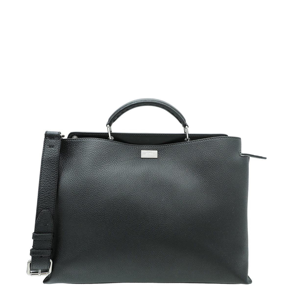 Fendi Black Peekaboo Iconic Essentia Large Bag-Fendi-THE CLOSET
