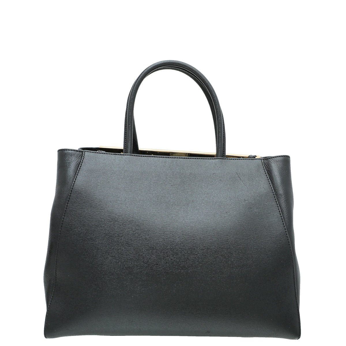 Fendi Black 2 Jours Bag W/P.S Initials-Fendi-THE CLOSET