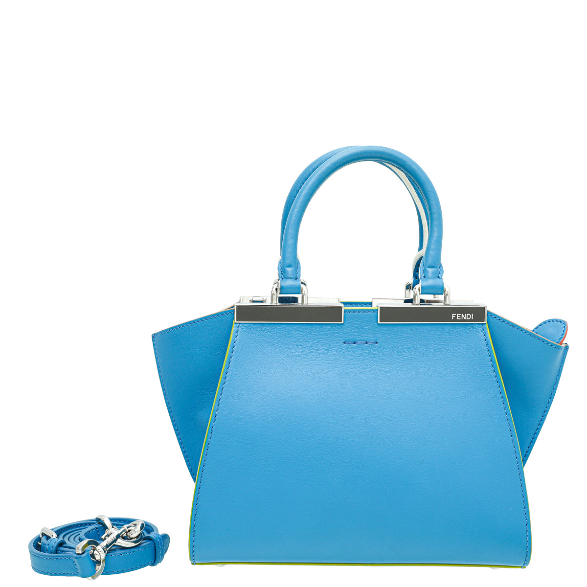 Fendi Royal Blue 3 Jours Petite Bag-Fendi-THE CLOSET