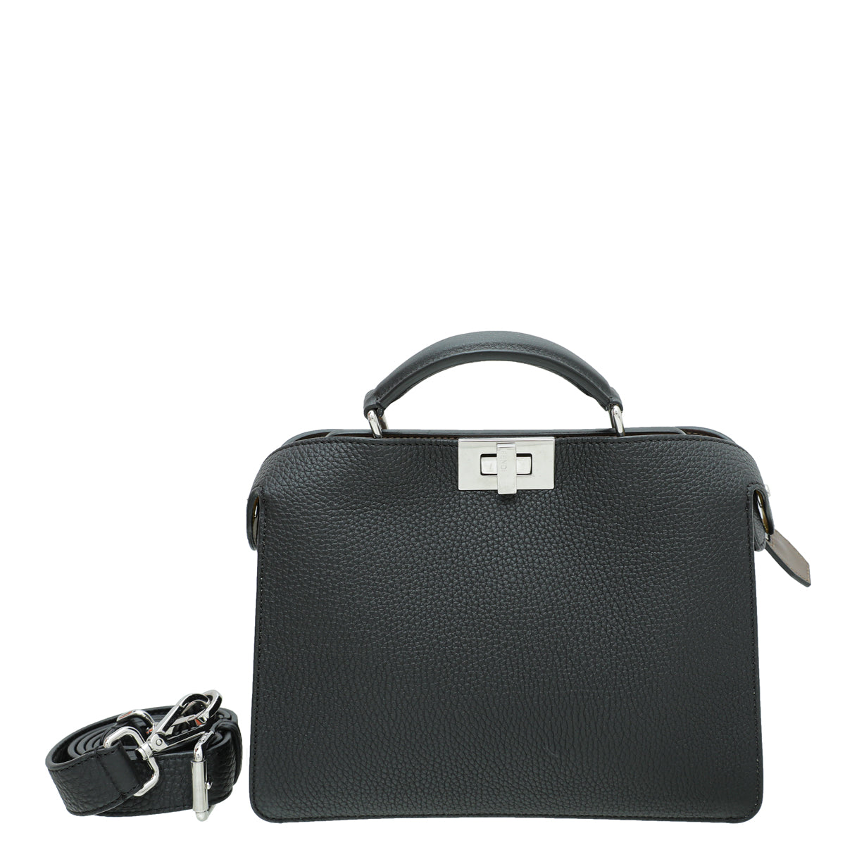 Fendi Black Peekaboo Iseeu Mini Bag-Fendi-THE CLOSET