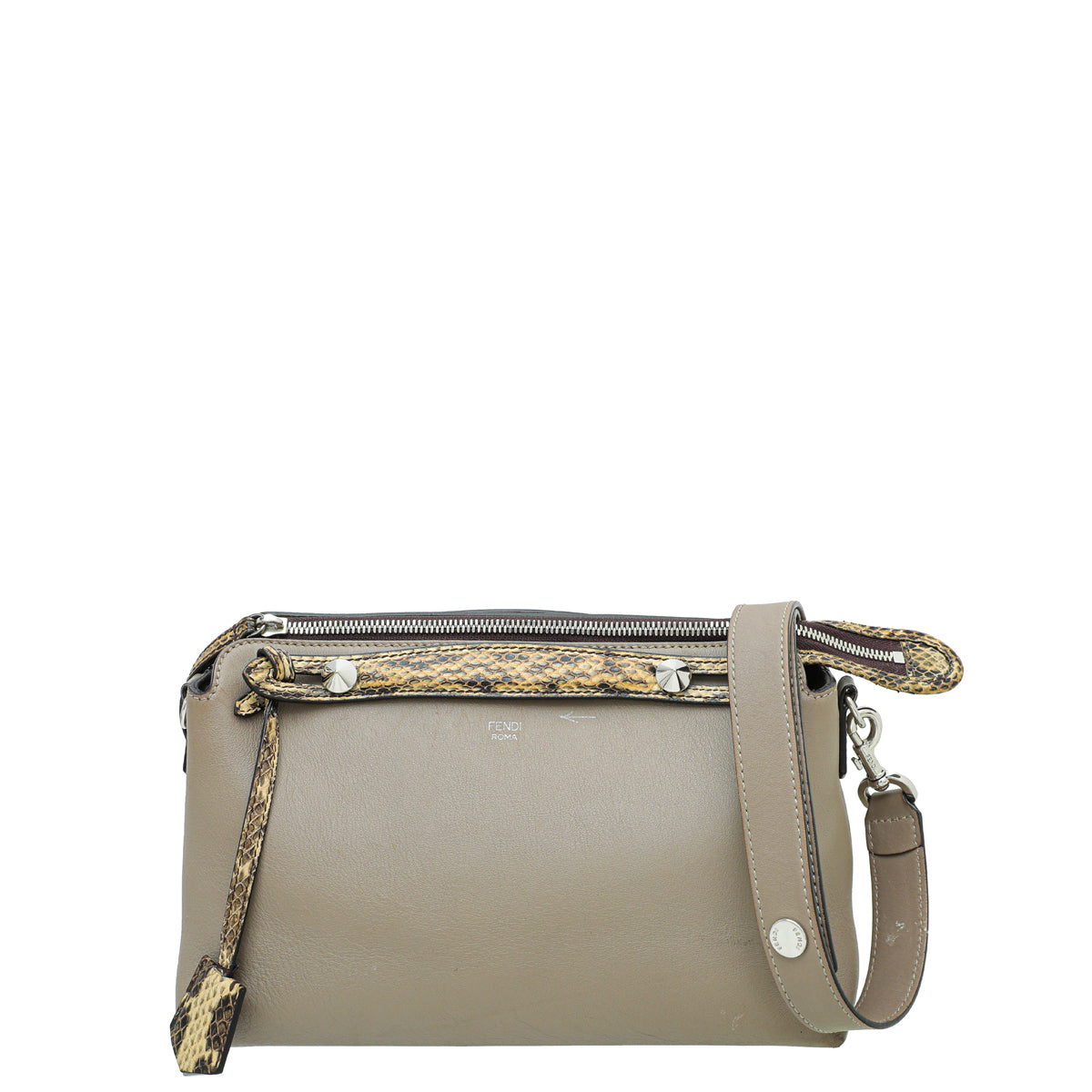 Fendi Bicolor By The Way Python Handle Mediun Bag-Fendi-THE CLOSET