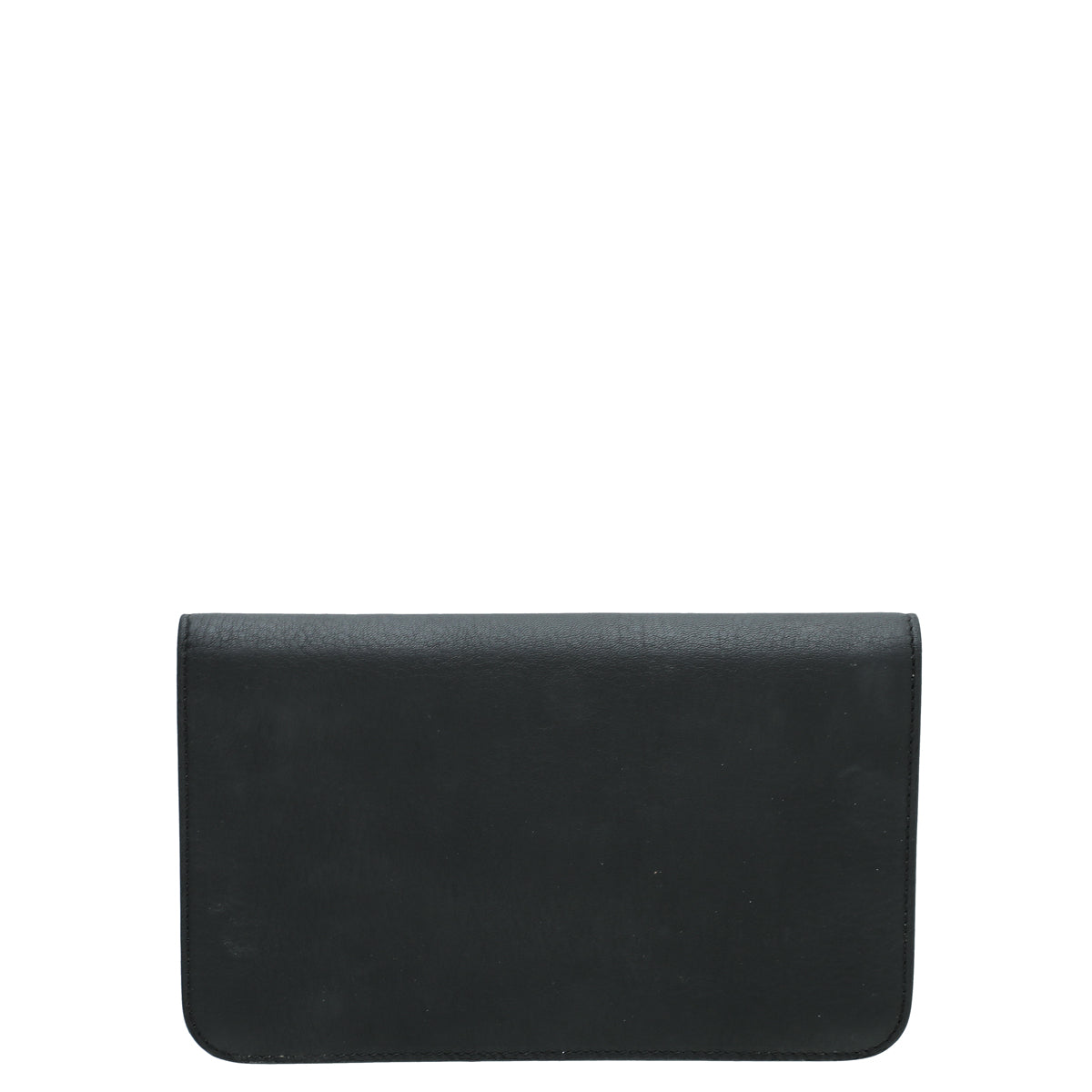 Fendi Black 2 Jours Envelope Clutch