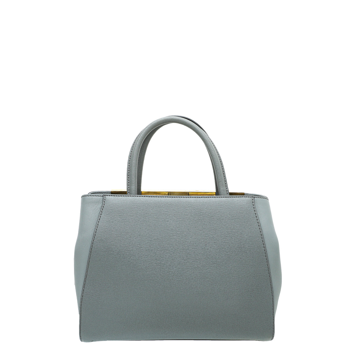 Fendi Grey 2Jours Petite Bag W/ N.G Initials-Fendi-THE CLOSET