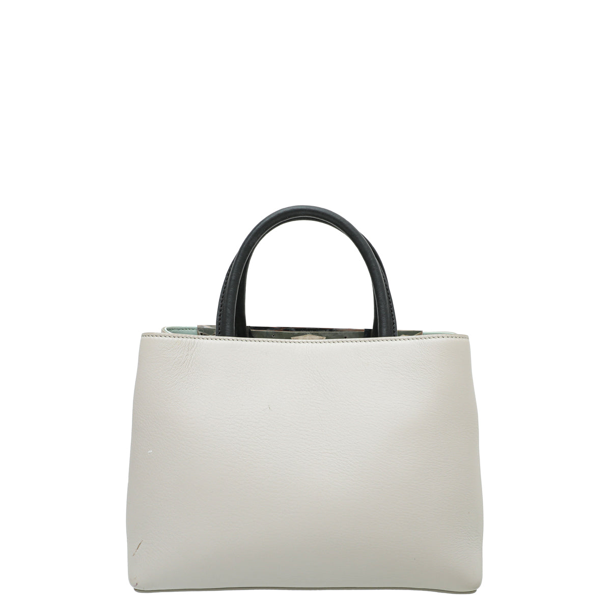 Fendi Greish Beige 2 Jours Monster Mirror Petite Bag-Fendi-THE CLOSET