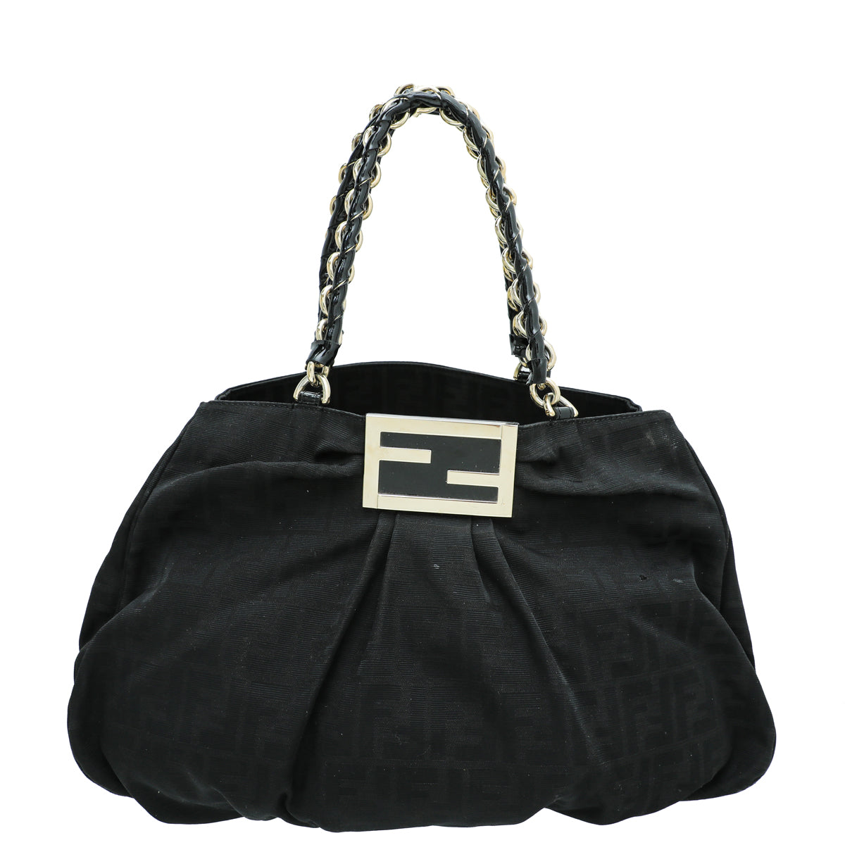 Fendi Black Mia Tote Large Bag-Fendi-THE CLOSET