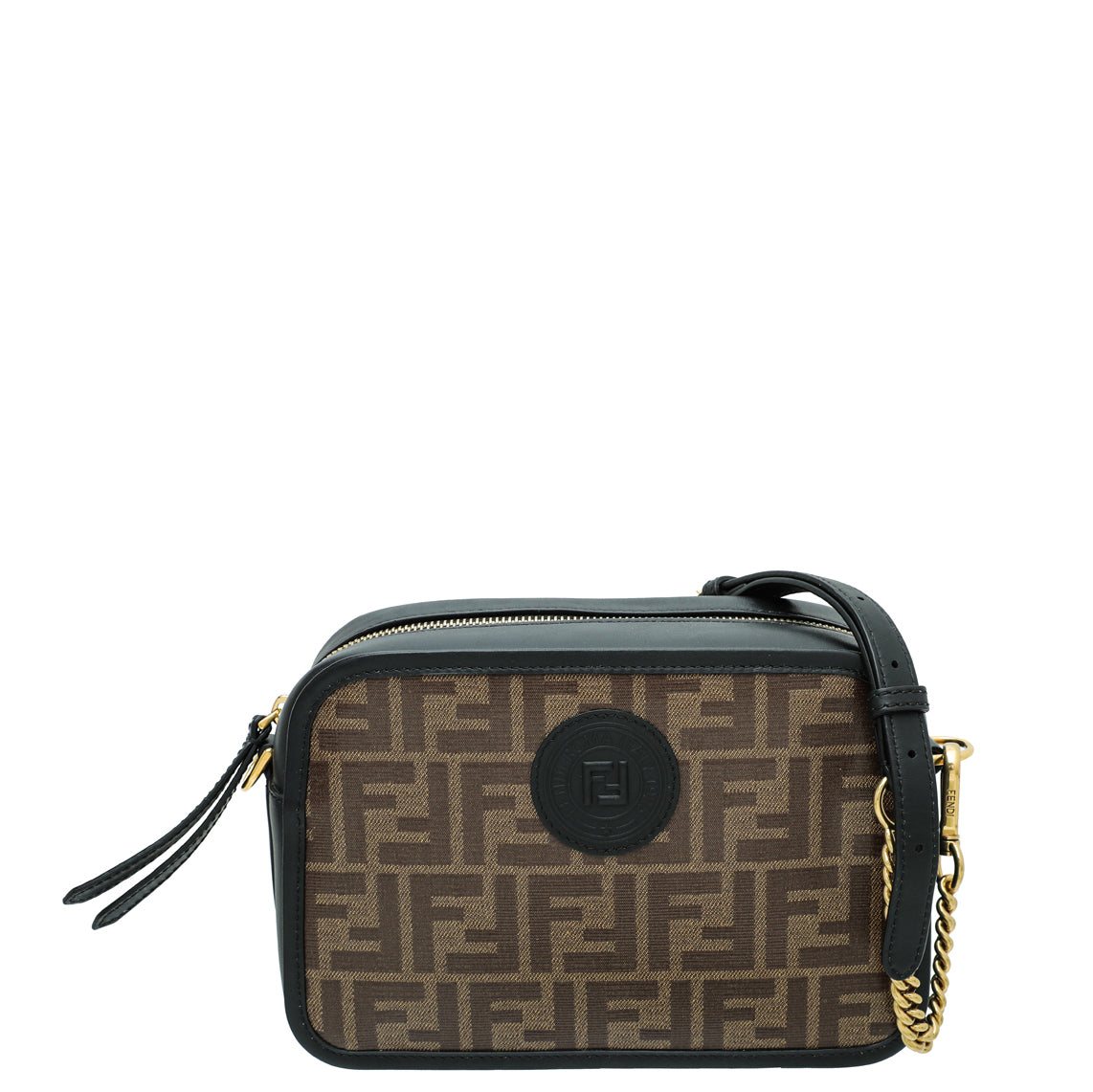 Fendi Bicolor FF 1974 Stamp Patch Camera Bag-Fendi-THE CLOSET
