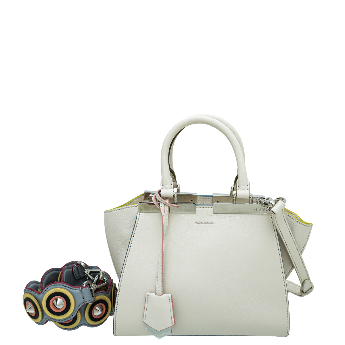 Fendi Off White 3 Jours Petite Bag-Fendi-THE CLOSET