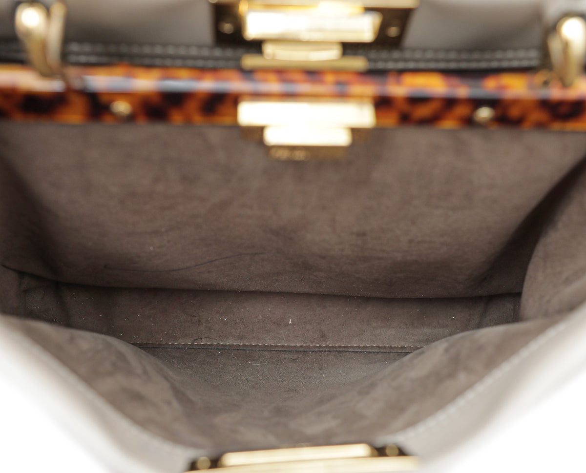 Fendi Etoupe Peekaboo Regular Bag