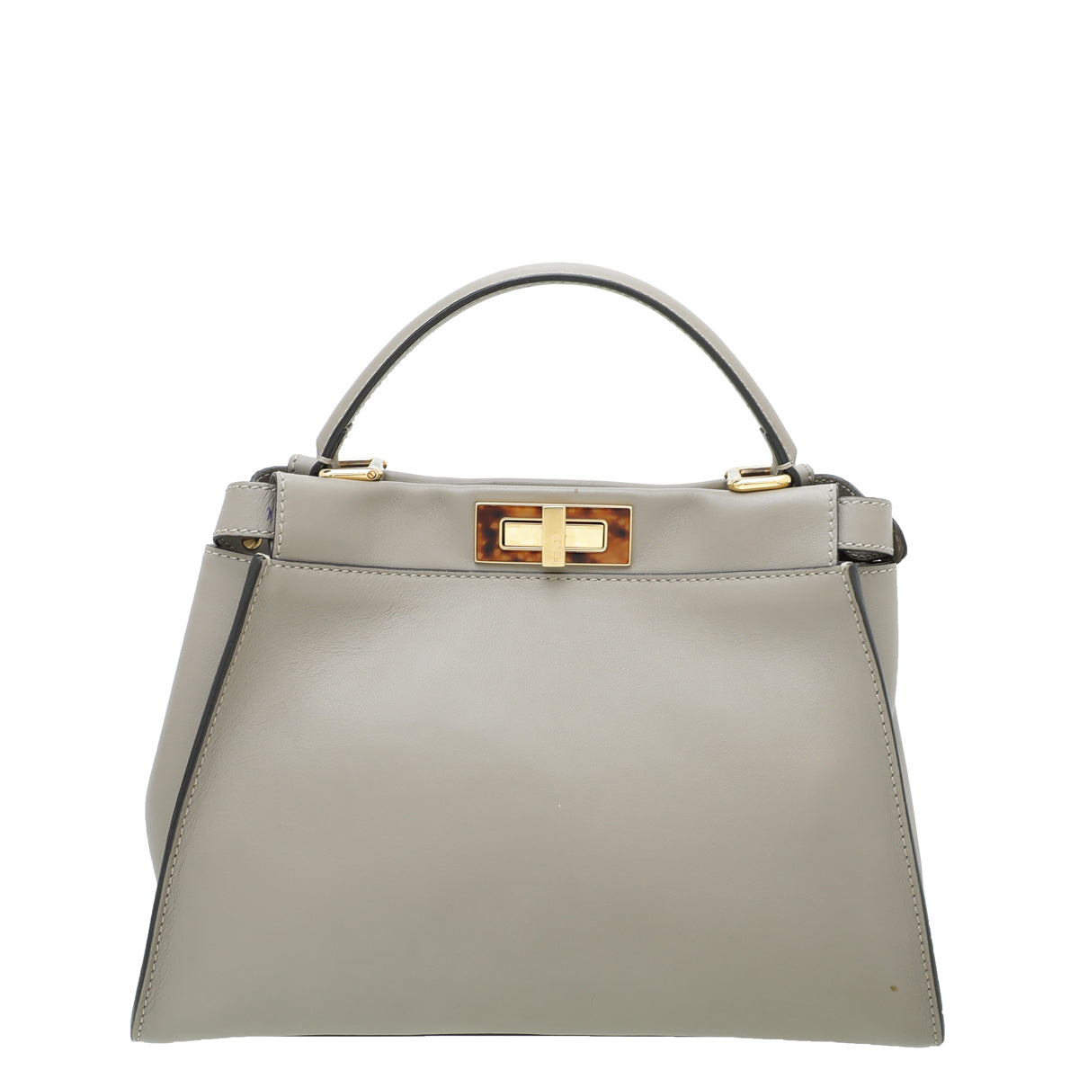 Fendi Etoupe Peekaboo Regular Bag-Fendi-THE CLOSET