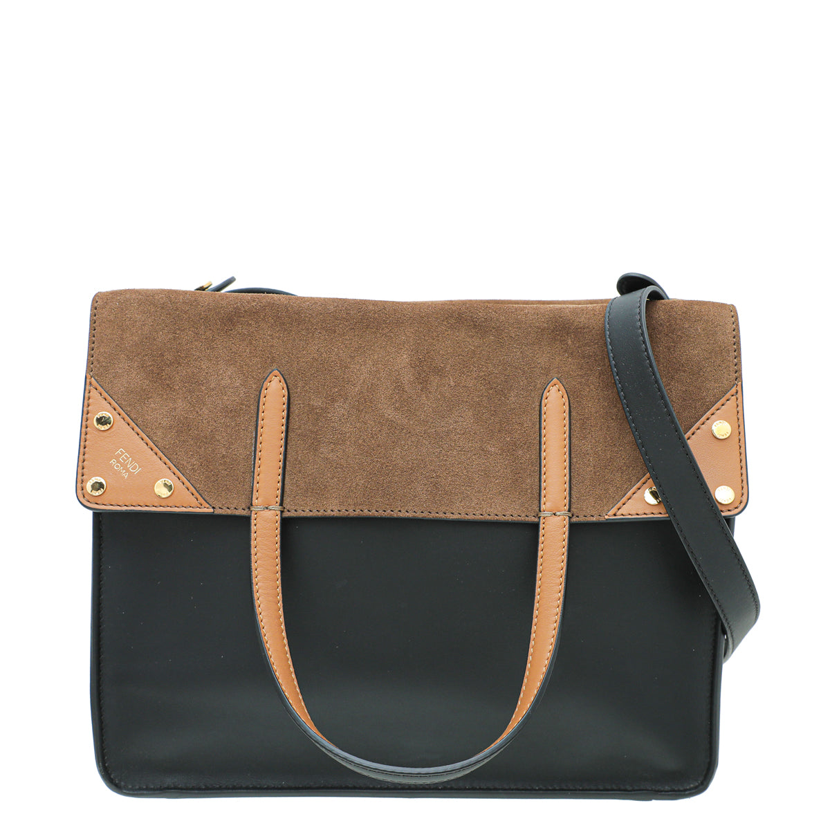 Fendi Bicolor Flip Bag-Fendi-THE CLOSET