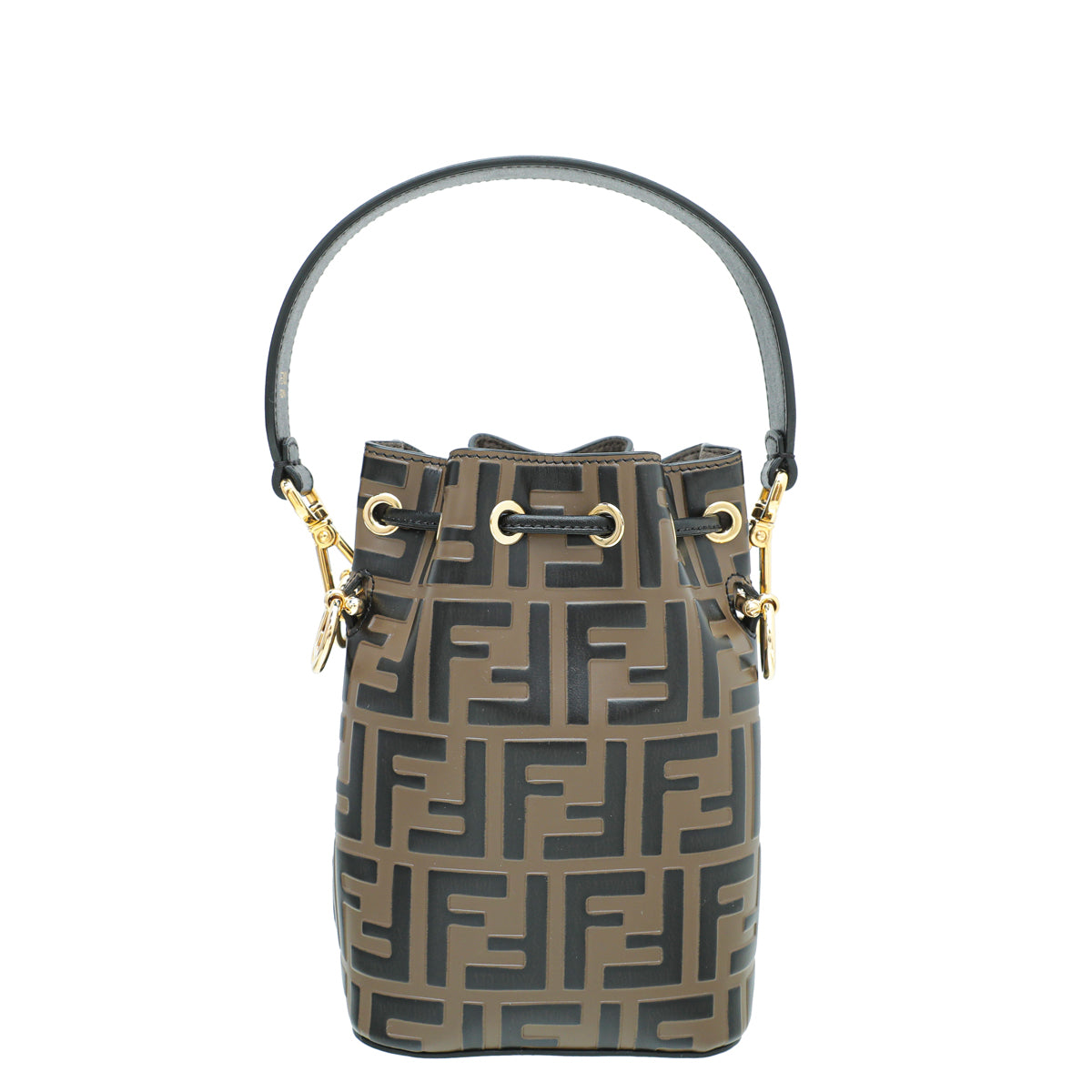 Fendi Tobacco Mon Tresor Mini Bucket Bag-Fendi-THE CLOSET