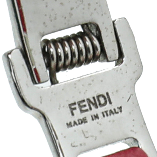 Fendi Bicolor FF Fendista Large Bracelet