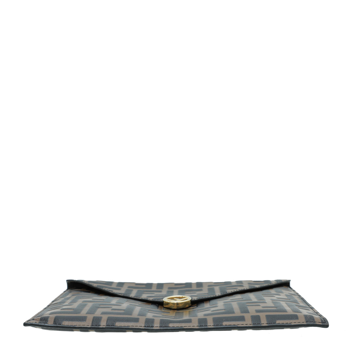 Fendi Tobacco FF Envelope Flat Pouch THE CLOSET