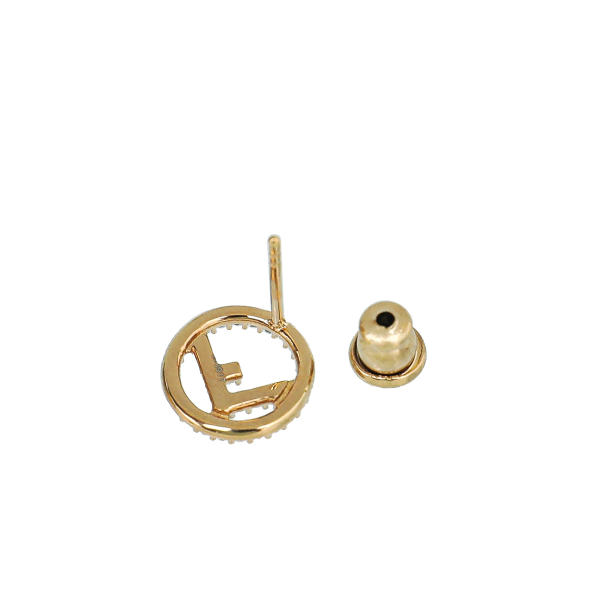 Fendi Gold F Is Stud Earrings – THE CLOSET