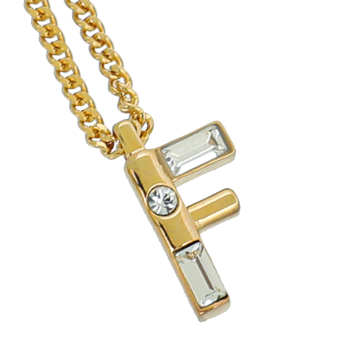 Fendi Gold F Is Necklace
