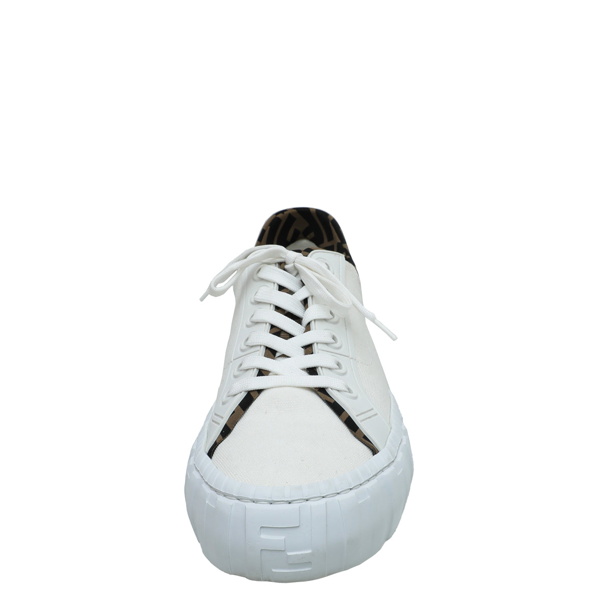 Fendi Bicolor Force Low Top Sneakers 7-Fendi-THE CLOSET