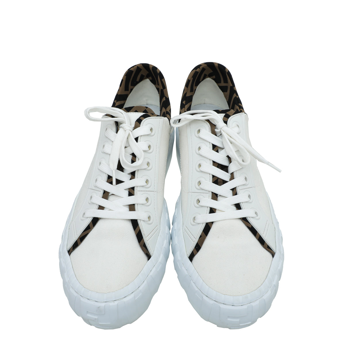Fendi Bicolor Force Low Top Sneakers 7