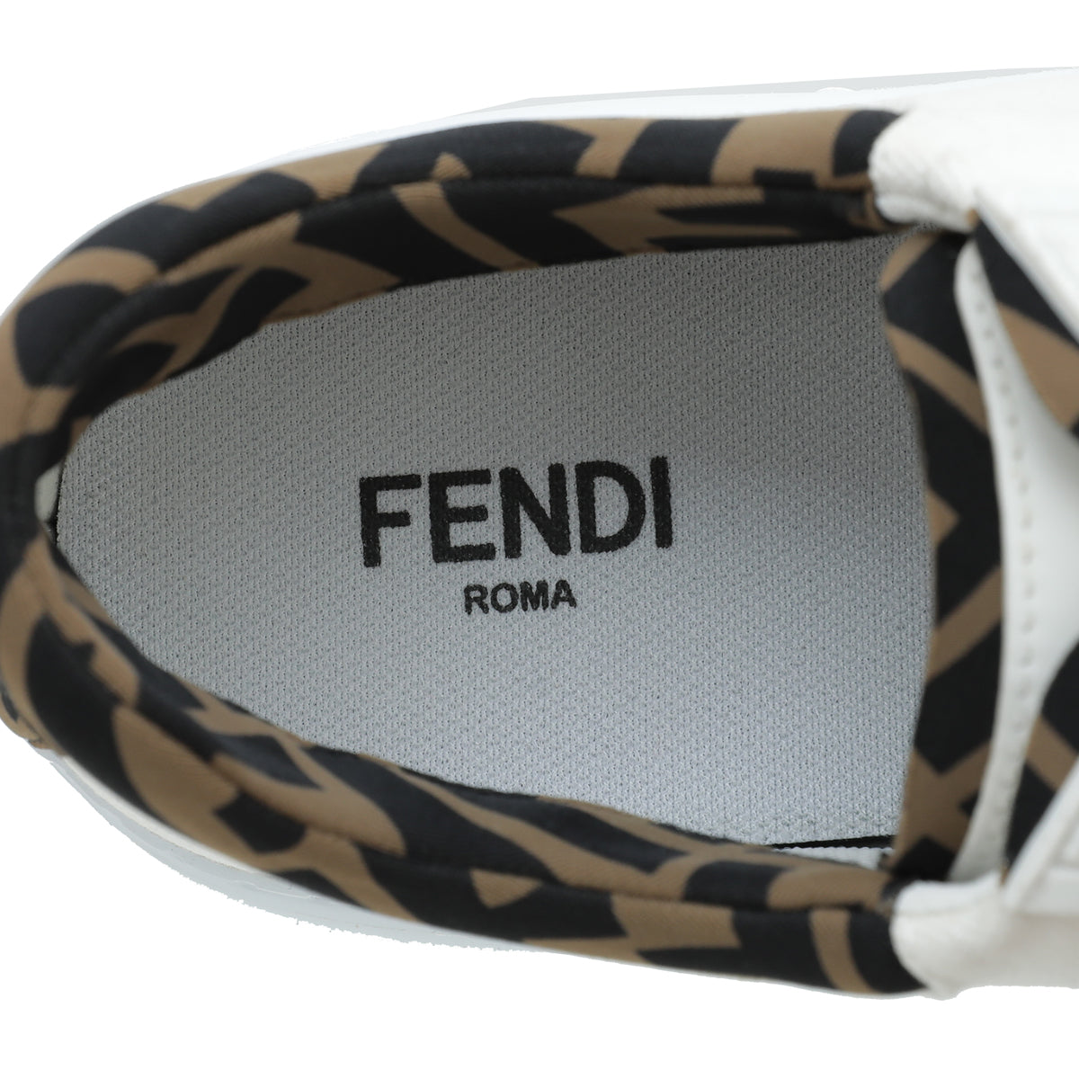 Fendi Bicolor Force Low Top Sneakers 7
