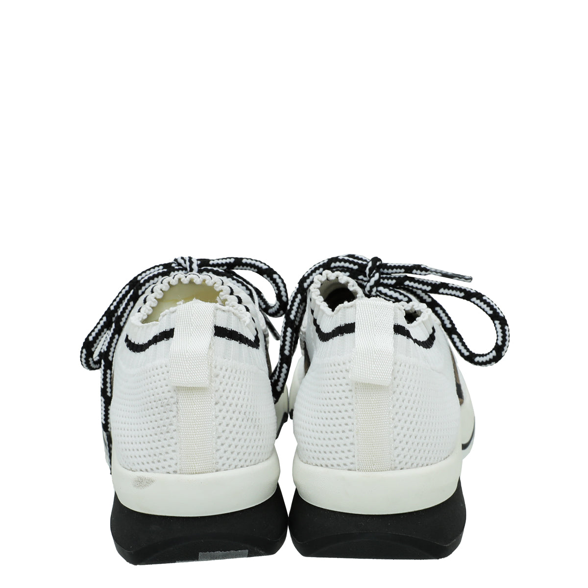 Fendi Bicolor FF Mesh Knit Sneaker 37