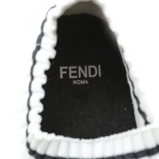 Fendi Bicolor FF Mesh Knit Sneaker 37