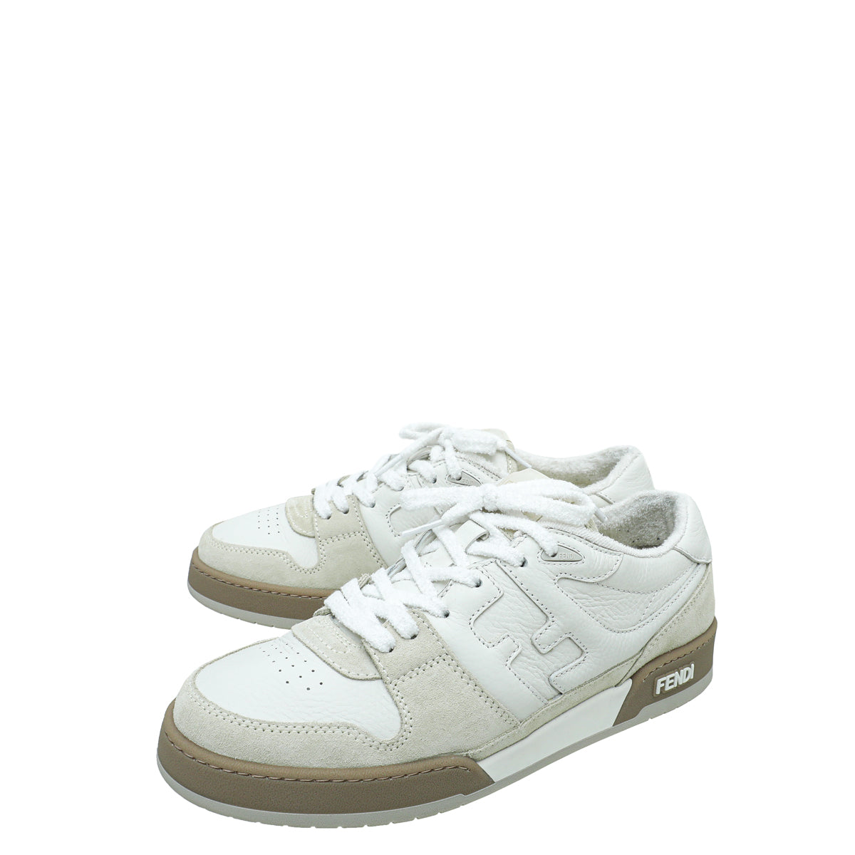 Fendi White Multicolor Match Sneaker 9-Fendi-THE CLOSET